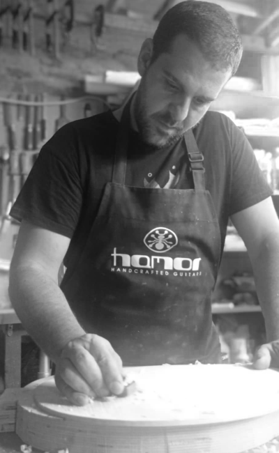 Hamor guitars, founded by Michael Bougas